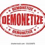 Image result for Demonetization Sign