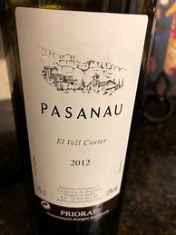 Image result for Pasanau Priorat El Vell Coster