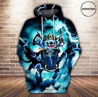 Image result for Stitch and Toothless Hoodie