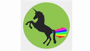 Image result for Unicorn Farting Rainbow Cartoon