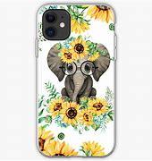 Image result for Elephant Sun Flower Phone Case