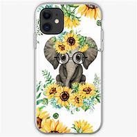 Image result for Elephant Sun Flower Phone Case