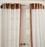 Image result for Short Curtain Rods for Living Rooms