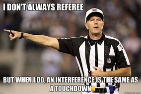 Image result for Smug Referee Meme
