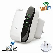 Image result for 300Mbps Wifi Repeater Black