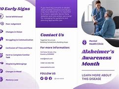 Image result for Alzheimer Brochure Templates