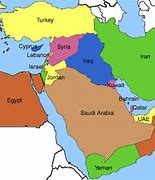 Image result for A Map of Middle East