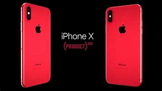 Image result for iphone x red