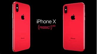 Image result for iphone x red