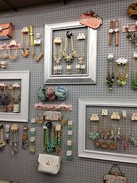 Image result for Homemade Jewelry Display Stands