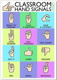 Image result for Cool Hand Signals
