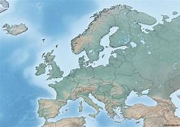 Image result for Europe Topographical Map