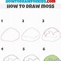 Image result for How to Draw Moss On a Rock