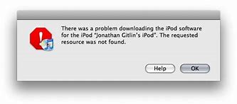 Image result for iPod Error Screen