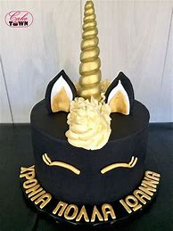 Image result for Dark Unicorn Cake