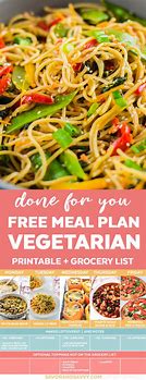 Image result for Vegetarian Meal Plan School Homework