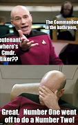 Image result for Lieutenant Riker Meme