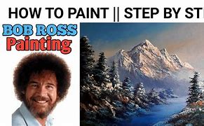 Image result for Bob Ross Painting for Beginners
