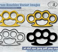 Image result for Brass Knuckles SVG