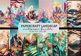 Image result for Papercraft Wallpaper Phone