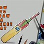 Image result for Mahendra Singh Dhoni Cricket Bat Drawing