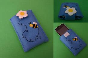 Image result for Felt Phone Case Cute