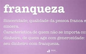 Image result for franqueza