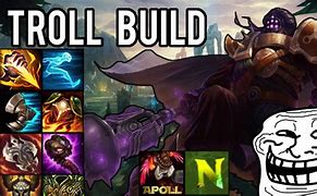 Image result for LOL Troll Build