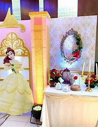 Image result for Beauty and Beast Party Decorations