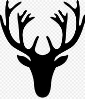 Image result for Deer Head Skull Silhouette Clip Art