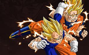 Image result for Dragon Ball Z Goku vs Vegeta Super Saiyan 4