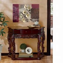 Image result for Curved Console Table