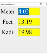 Image result for Ft. to Meters Conversion