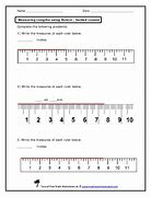 Image result for Ruler Tick Marks 4th Grade