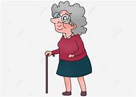 Image result for Old Lady Cartoon with White Hair