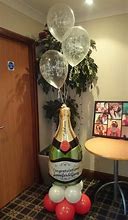 Image result for Champagne Balloon with Bubbles