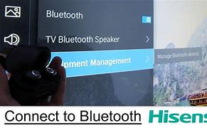 Image result for Hisense TV Bluetooth