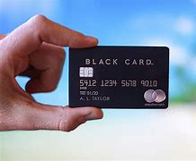 Image result for Black Card Credit Card