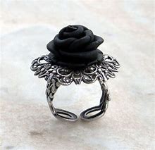 Image result for Gothic Rose Rings