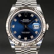 Image result for Rolex Datejust Blue Dial Diamond