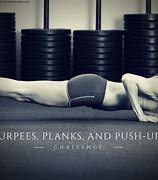Image result for Planks and Burpees