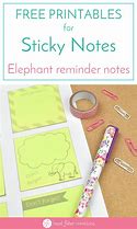 Image result for Free Printable Elephant Note Pads