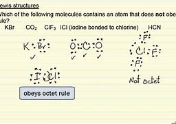 Image result for Octet Rule Structures