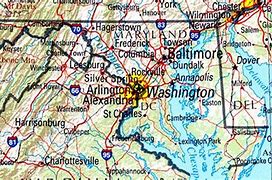 Image result for Maryland/Delaware Road Map