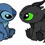 Image result for Stitch Toothless Fan Art