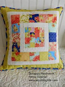 patchwork cojines scrappy patchwork pillow tutorial a quilting patchwork cojines scrappy patchwork pillow tutorial a quilting