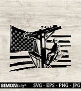Image result for Lineman American Flag Background