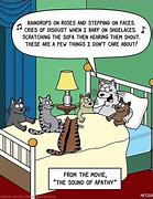 Image result for Funny Cartoon Cat Memes