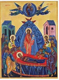 Image result for Bulgarian Dormition Icon