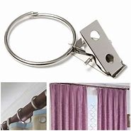 Image result for Curtain Rod Hooks Clips